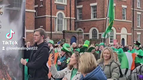 The Love Healing Company attending The Irish Parade