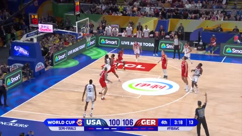 Germany 🇩🇪 stun USA 🇺🇸 to go to the World Cup Final | Semi-Finals | J9 Highlights | #FIBAWC 2023