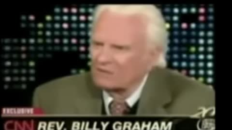 Billy Graham on Larry King Live show