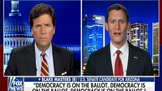 Tucker Carlson and Blake Masters call out the Left's lies.