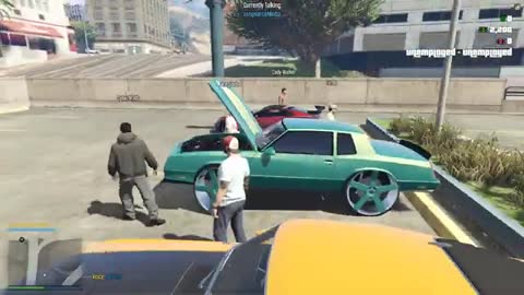 GTA 5 RP - BUILDING A MONTE CARLO DONK - CAR MEET REACTIONS 😂