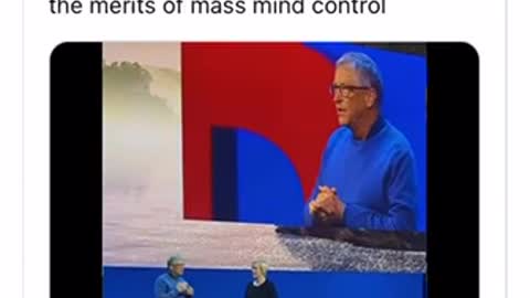 Bill Gates talks about microchip technology and mind control