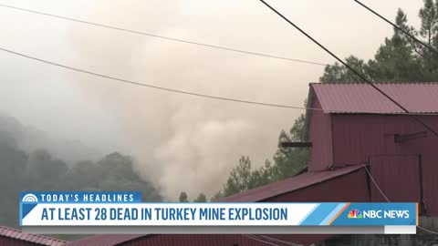 Rescue Workers Race To Find Survivors In Turkey Coal Mine Explosion