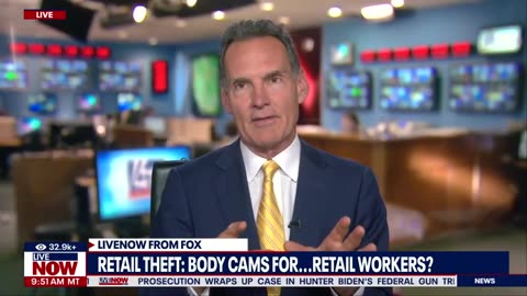 Retail theft_ Workers now wearing body cams to crack down on crime live now fox