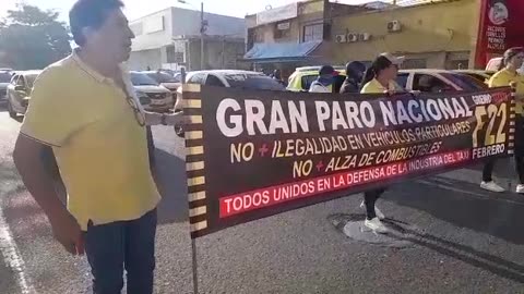 Protesta de taxis