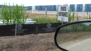 Troy Indiana Solar Farm Under Construction #1