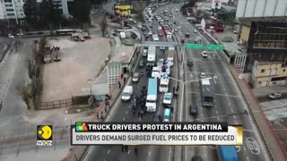 Truck drivers protest against surging fuel prices | World Business Watch | English News