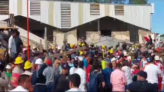 Diez fallecidos deja el colapso de una iglesia al norte de México