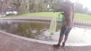 How to Throw a Bait Fishing Cast Net