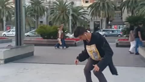 skater in Barcelona