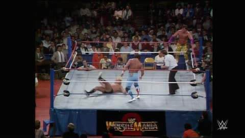The British Bulldogs vs. The Dream Team – World Tag Team Championship Match WrestleMania 2