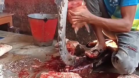 Very First Katla Fish //Cutting Viral Video //In Bangladesh Fish Market #shorts