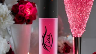 Cicia Premium Pink Lip Oil - Cherry Moisturizing and Nourishing Glossy Finish | Lip Care Treatment