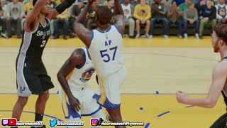 Tried DUNKING on Draymond Green as a Teammate to GETBACK for Jordan Poole