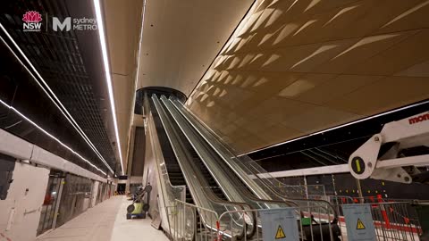 Sydney Metro: Final escalators installed at Central Station