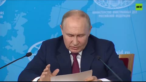 ⚡️ President Putin outlines conditions for ceasefire
