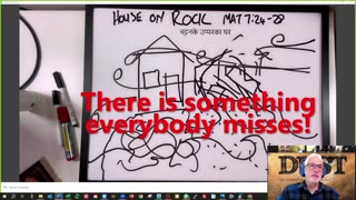 चट्टान पर घर - House on the Rock Mat 7:24-27 - (English/ Hindi)