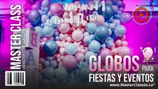 GLOBOS PARA FIESTAS Y EVENTOS