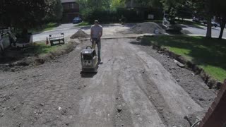 Driveway Remodel Timelapse — 1½ minutes