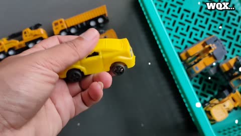 Toy Cars - Playing Cars, Tractor, Crane, Truck