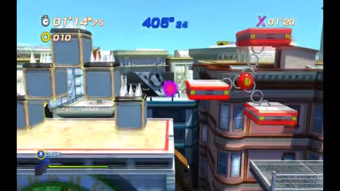 Let's Play Sonic Generations Modern Missions City Escape Seaside Hill