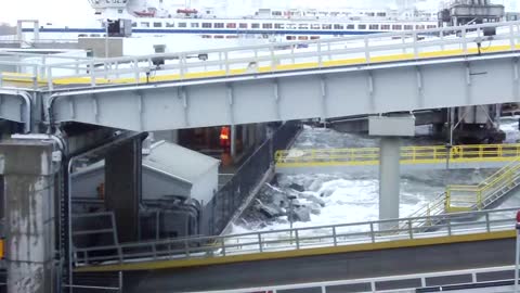 November 2012 Storm Effects Tsawwassen Ferry Terminal