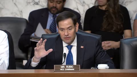 Vice Chairman Rubio Delivers Opening Remarks at a Senate Intel Hearing on Artificial Intelligence