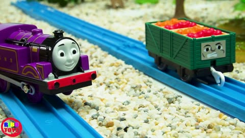 Thomas and Friends Toy Trains Play Doh is Ghost in Cave - Train Toy for Children