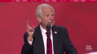 Peter Navarro Speaks At RNC After His Prison Release