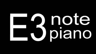 E3 Piano Note