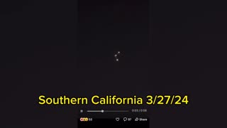 UFO sighting in North California 3/27/24