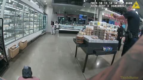 Denver officers shoot a man who had a 12-inch serrated kitchen blade inside Whole Foods