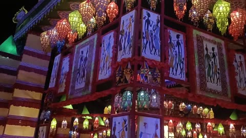 Puspa Shree Durga Puja pandal Howrah