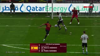 eFootball PES 2021 l This could be the final Group E game FIFA World Cup Quatar 2022 Spain v Germany