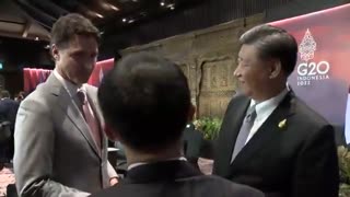 Xi scolding Trudeau