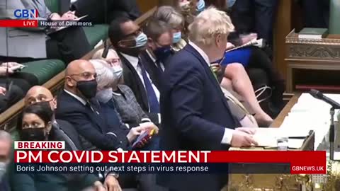 PM Boris Johnson calls for end to most COVID-19 restrictions in England ボリス・ジョンソン首相は、英国におけるほとんどのCOVID-19規制緩和を求めています