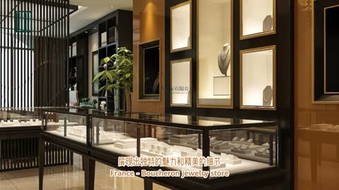 Vietnam high-end luxury jewelry showcase project