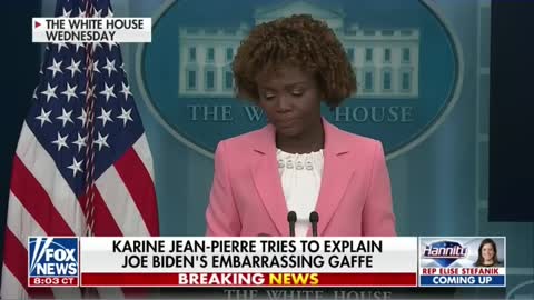 Reporters press Jean-Pierre after Biden seemingly forgets a congresswoman passed away #shorts