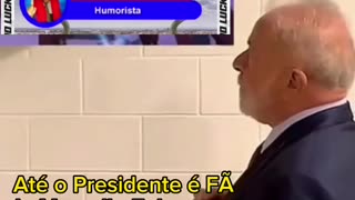 ATÉ O PRESIDENTE É FÃ DO HUMORISTA