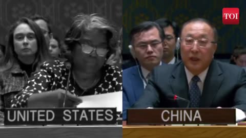 CHINA-US Face-Off at UNSC: Diplomatic Duel at UN as US Blocks Gaza Ceasefire as China Expresses