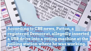 Registered Democrat Placed Under Arrest After Poll Worker Finds Suspicious