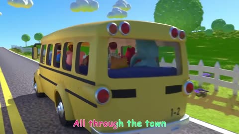 Wheels on the Bus CoComelon Nursery Rhymes & Kids Songs