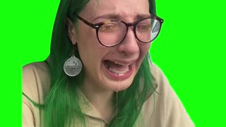 Crying Swiftie | Green Screen