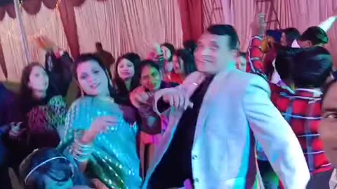Indian marriage party dance