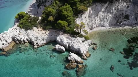 Most Beautiful Island Drone Aerial View Free stock footage