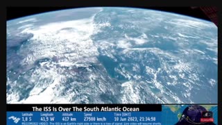 Earth From Space Stream June 9th, 2023 : Live Views from the ISS