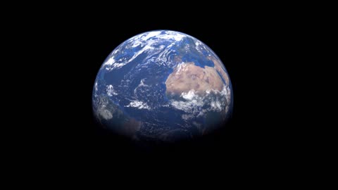 close up view of the earth