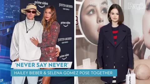 Hailey Bieber Poses with Selena Gomez After Addressing Rumors She Stole Justin Bieber PEOPLE