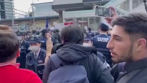 Illegal Aliens In Japan Form Protest Against Japanese Deportations