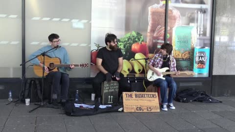 Busketeer Band Busking in the Ocean City 19th October 2018. 6.